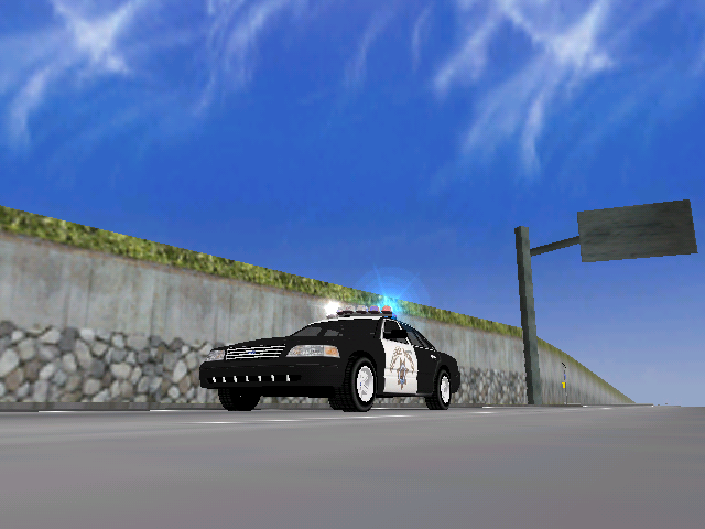California Highway Patrol - Ford Crown Victoria