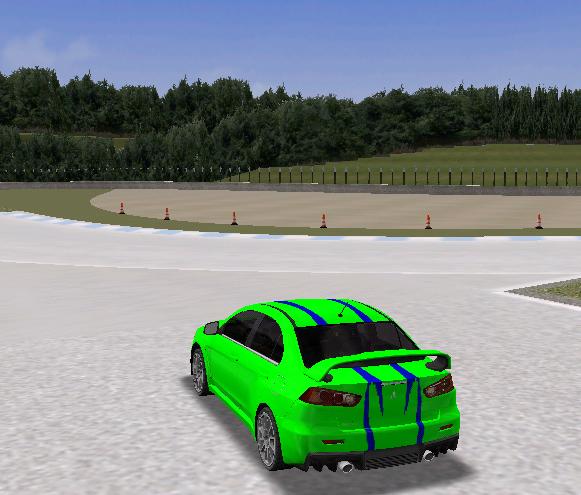 My new textures for Lancer Evo X