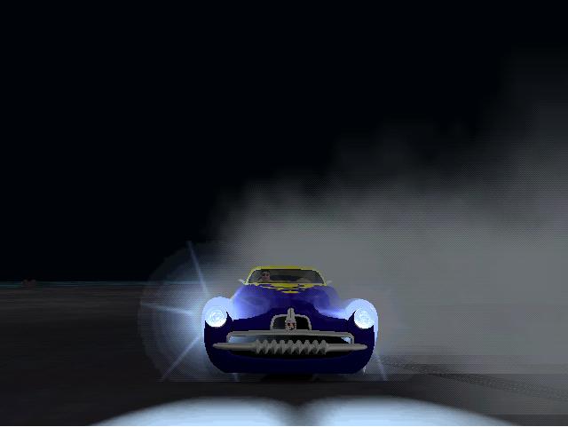 3rd out of 4 shots of me drifting in my Holden Efijy out on a foggy night in San Fran.