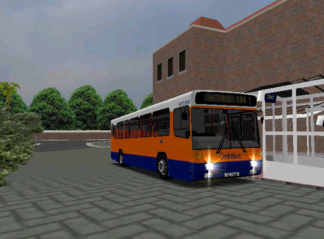In Centrebus livery on 366 to Hatfield