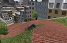 Offroading using Moon Rover on Lombard Street.