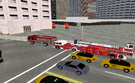 A fire fighter convoy.