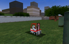 Forklift in Madness City 3.