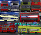 These are all my City buses in London 
driving around alone.