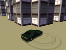 1993 Ford Mustang Drifting