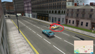 A n00b cop parked its car on the road.

(How did I done this? Get to this place on full cop density. You will find a cop car parked in the grass on the left side there. Just push this cop car from its position. Remain at the back of this cop car or it'l