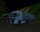 My Daf xf105 and trailer