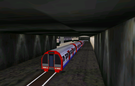 London Underground Train.