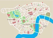 A map of the police locations in London.