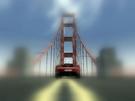 The Golden Gate Bridge With my Ferrari :)