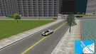 Lamborghini Egoista Driving at High speed on street