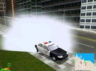 Cop Car do Big burnout