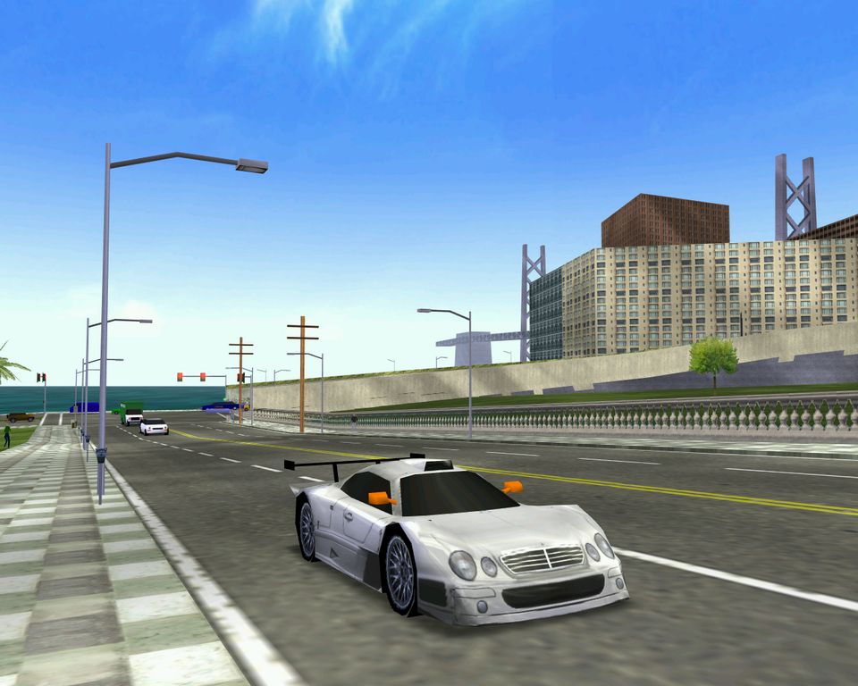 Need for Speed-2 Mercedes Benz CLK GTR